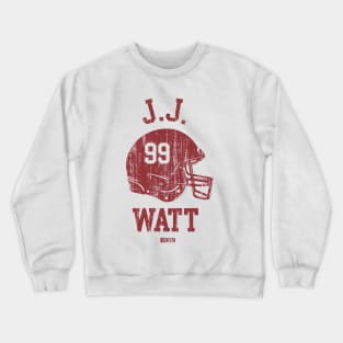 J.J. Watt Arizona Helmet Font Crewneck Sweatshirt